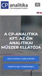 Mobile Screenshot of cp-analitika.hu